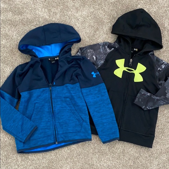boys under armour hoodies
